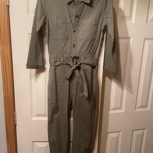 NWT Lucky brand jumpsuit olive green